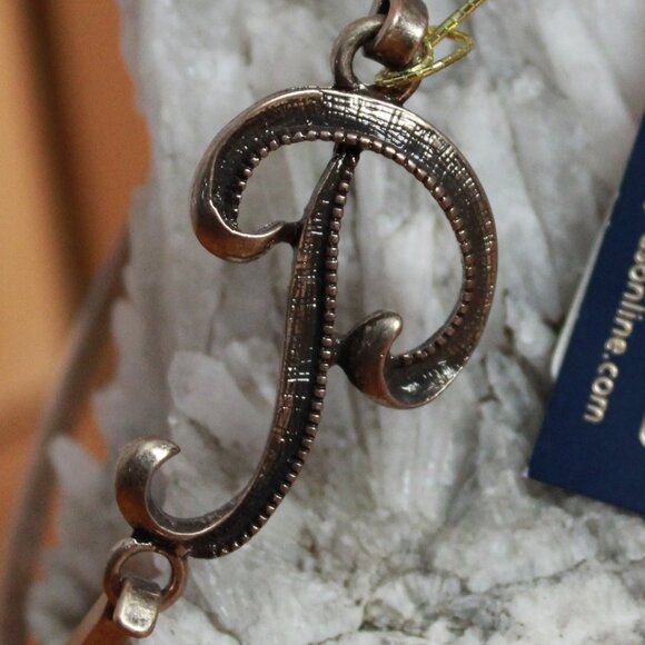 Niquea.D Initial Metal Bracelet - Picture 3 of 6